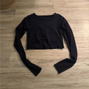 lululemon athletica Maroon Long Sleeve Tee